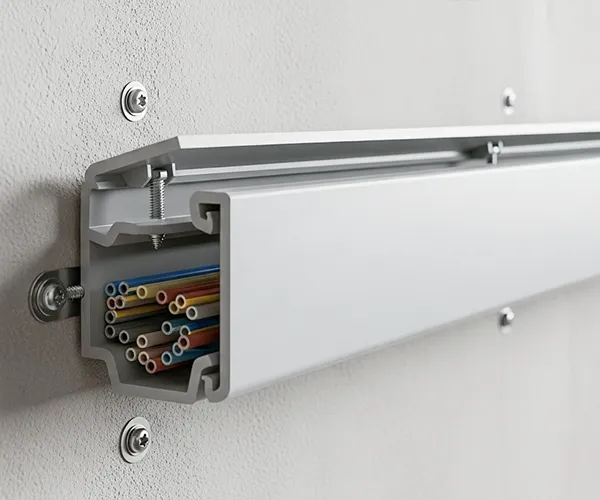 PVC Cable Trunking Profile