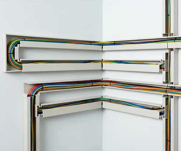 PVC Cable Trunking Profile