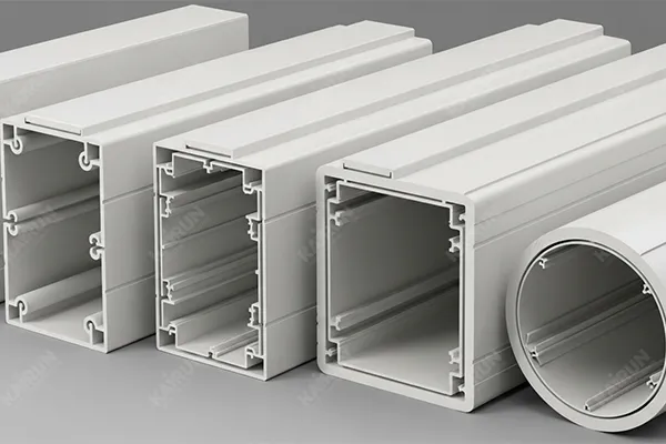 Extruded PVC Cable Trunking Profiles